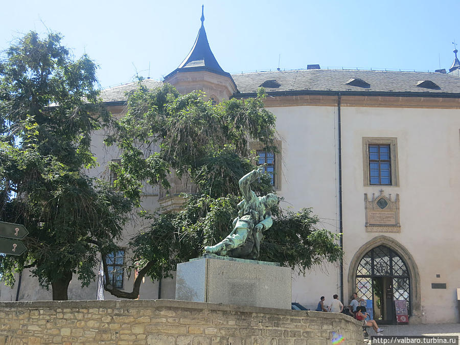 Градек. Вход в Музей Кутна-Гора, Чехия