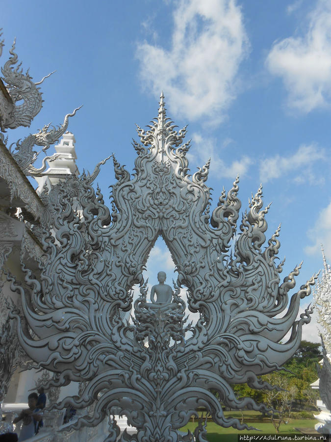 6. Wat Rong Khun. Белый Храм в Чианграе... Чианграй, Таиланд