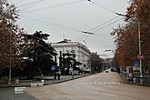 вулица Ленина, плавно перетекающая в площадь Нахимова