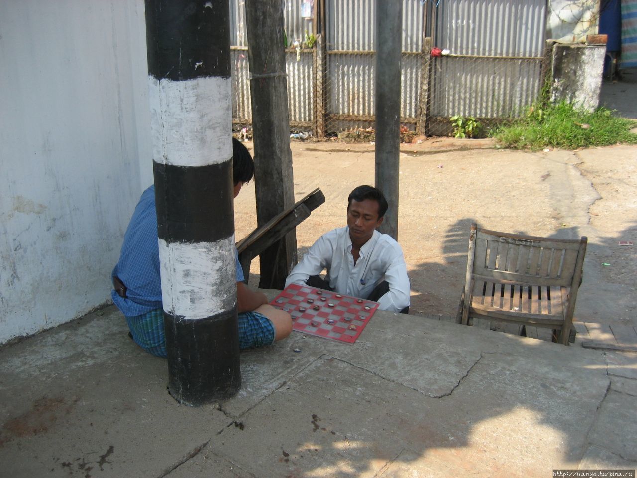 Мужские игры в Янгуне Янгон, Мьянма