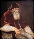Тициан. Портрет папы римского Юлия второго