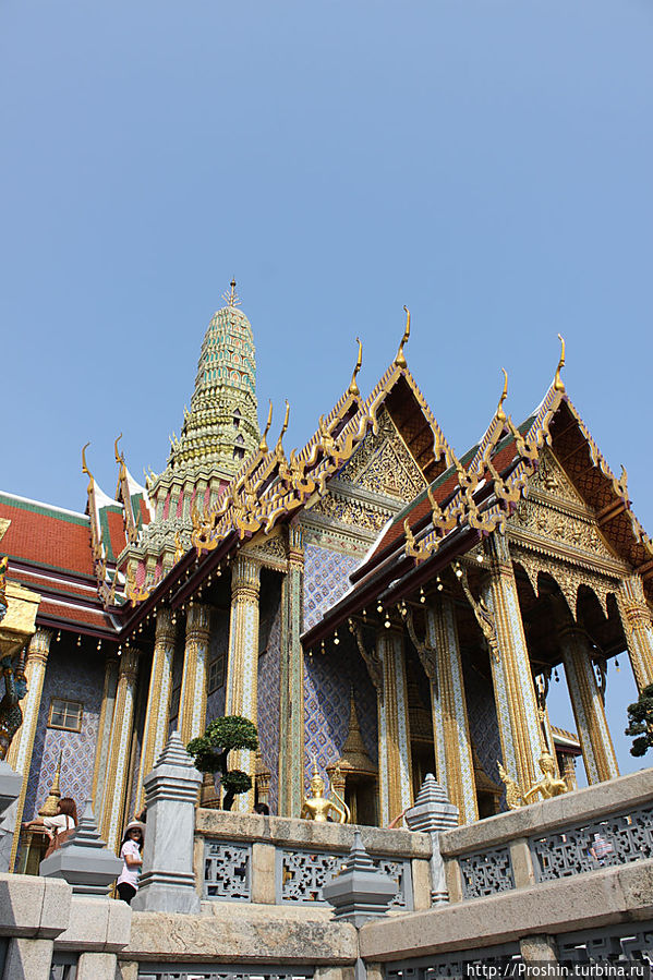Бангкок, 2-й день, Храм Изумрудного Будды — Ват Пхра Кео Бангкок, Таиланд
