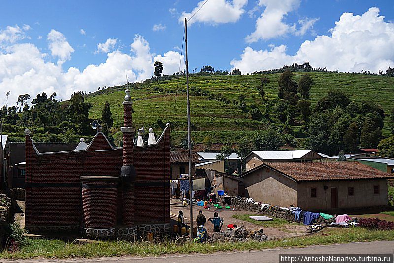 Мечеть, словно игрушечная Северная провинция, Руанда