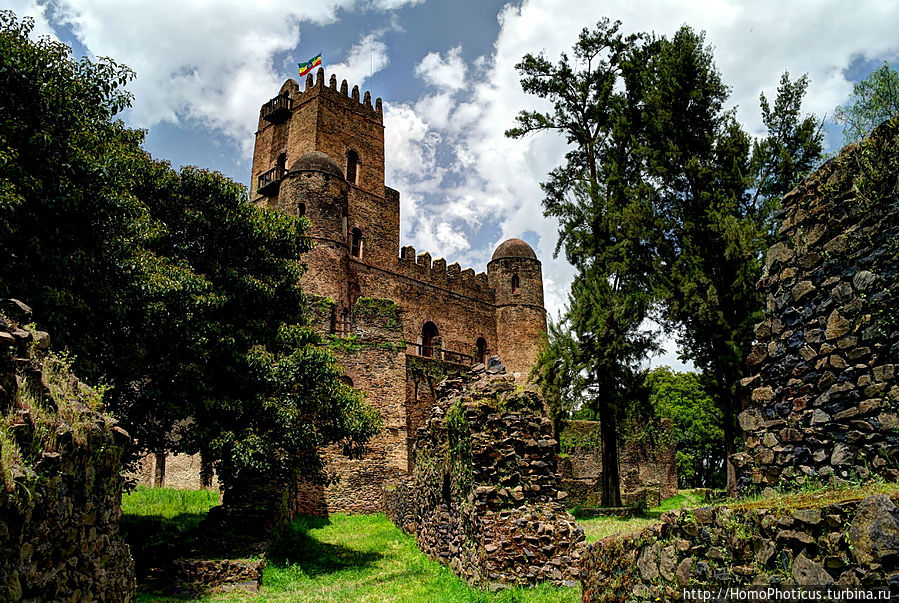 Дворец Фасилидаса Гондер, Эфиопия