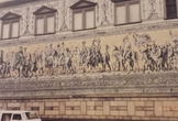 Дрезден. Панно с историей правителей Саксонии