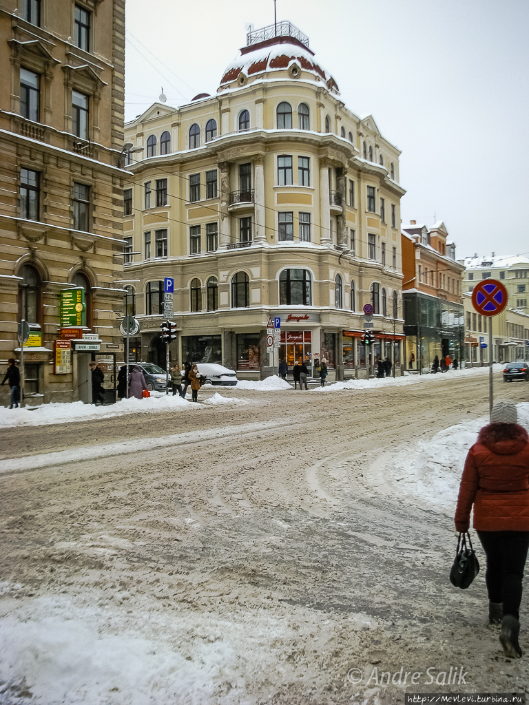 Рига в январе Рига, Латвия