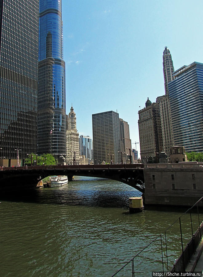 Прогулка вдоль реки в джунглях...бетонных. Chicago Riverwalk Чикаго, CША