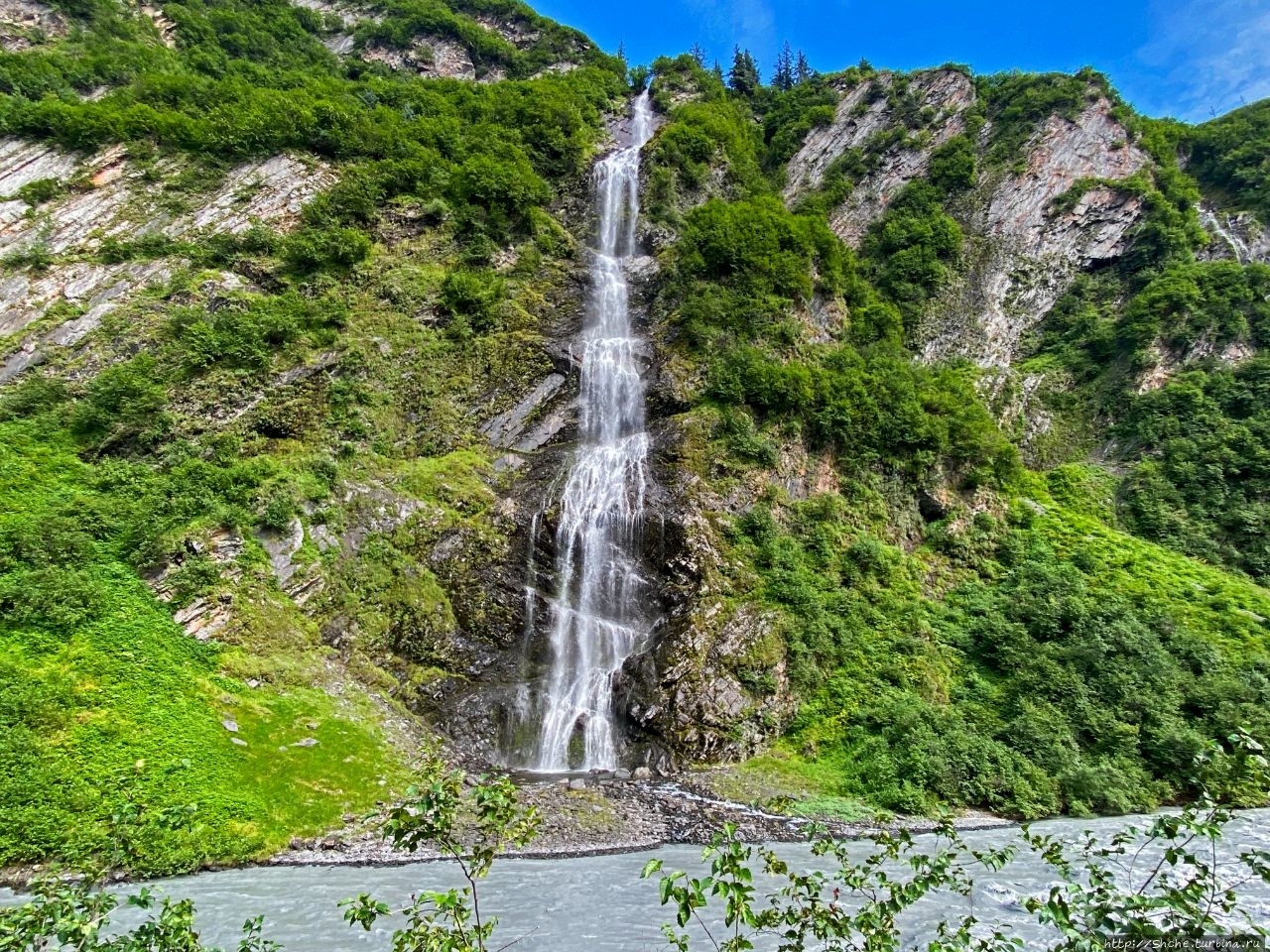 Водопады Бридал Вейл / Bridal Veil Falls