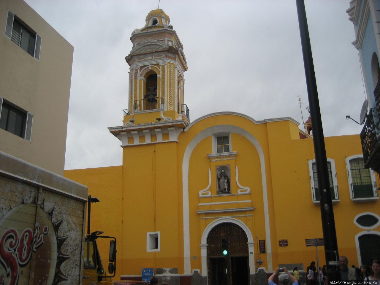 Церковь и больница Сан-Роке Пуэбла, Мексика