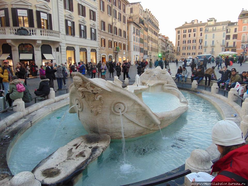 Roma: путешествие от piazza del Popolo до фонтана Trevi Рим, Италия