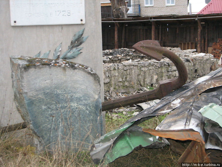 Якорь в основании