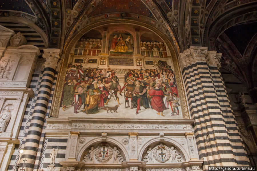 Кафедральный собор  Duomo di Siena Сиена, Италия