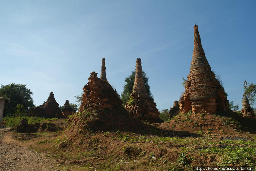 Лес ступ Озеро Инле, Мьянма