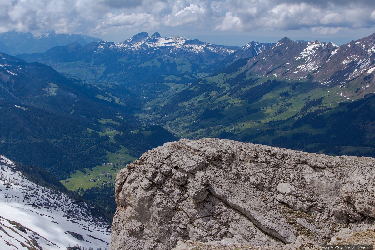 Женева — Се Руж (Peak Walk — Прогулка по пикам) — спуск Женева, Швейцария