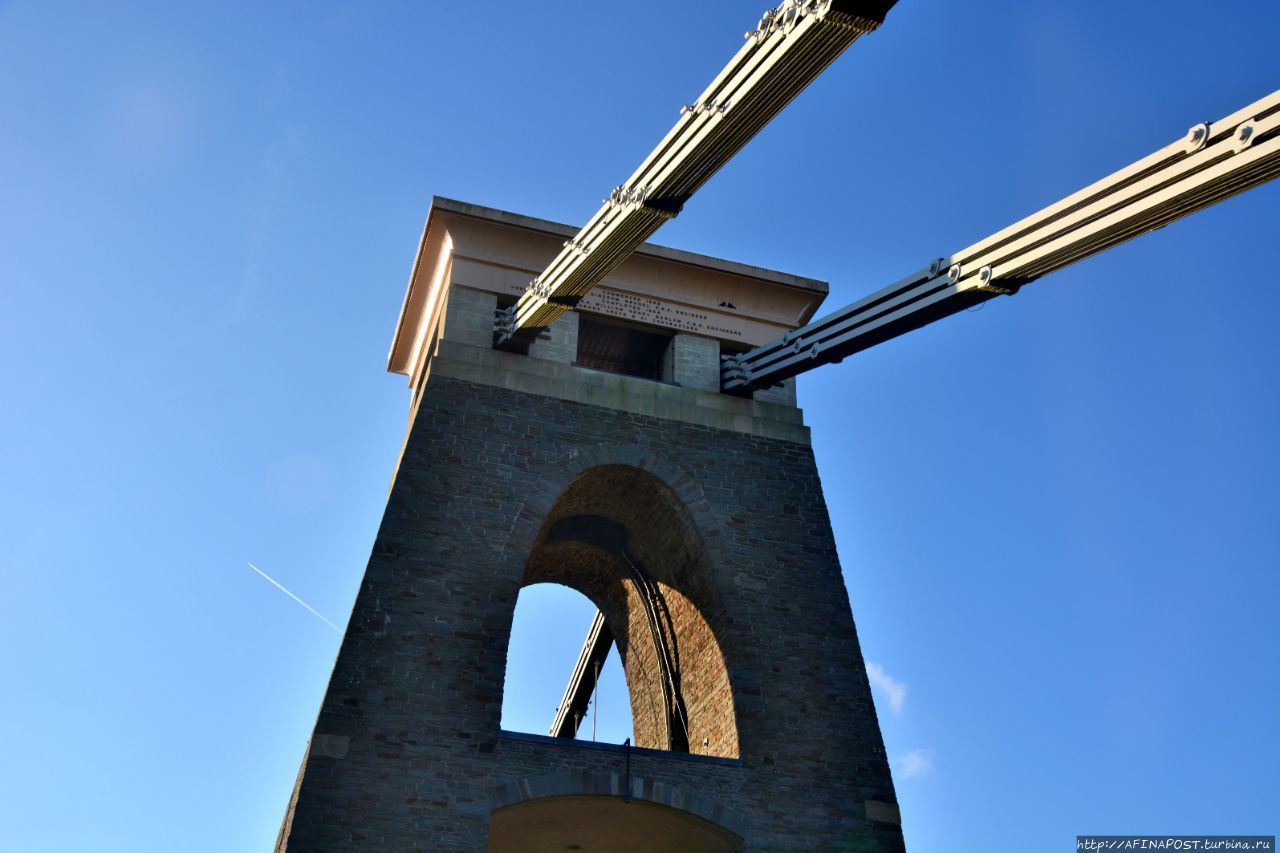 Клифтонский подвесной мост Бристоль, Великобритания