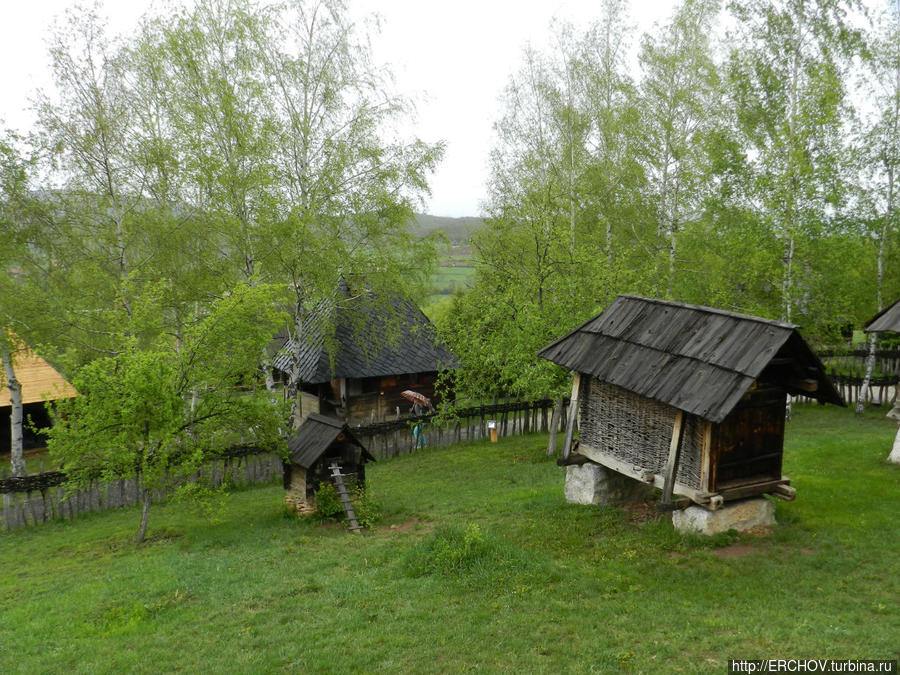Деревня Сирогойно и этнографический музей «Старое село» Златибор, Сербия