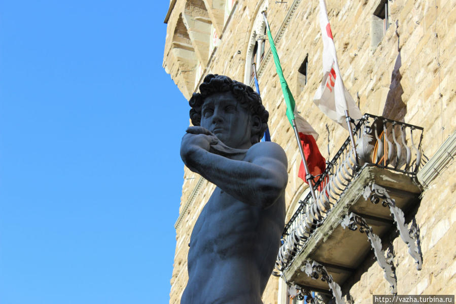 Статуя Давида. Флоренция, Италия