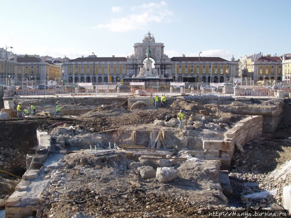 Реконструкция набережной 1996-2008 гг. Из интернета Лиссабон, Португалия