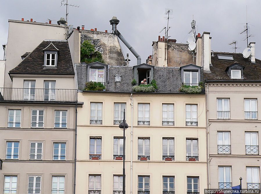 Париж: все оттенки серого Париж, Франция