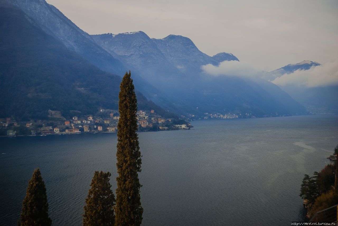 Зима на Комо Комо, Италия