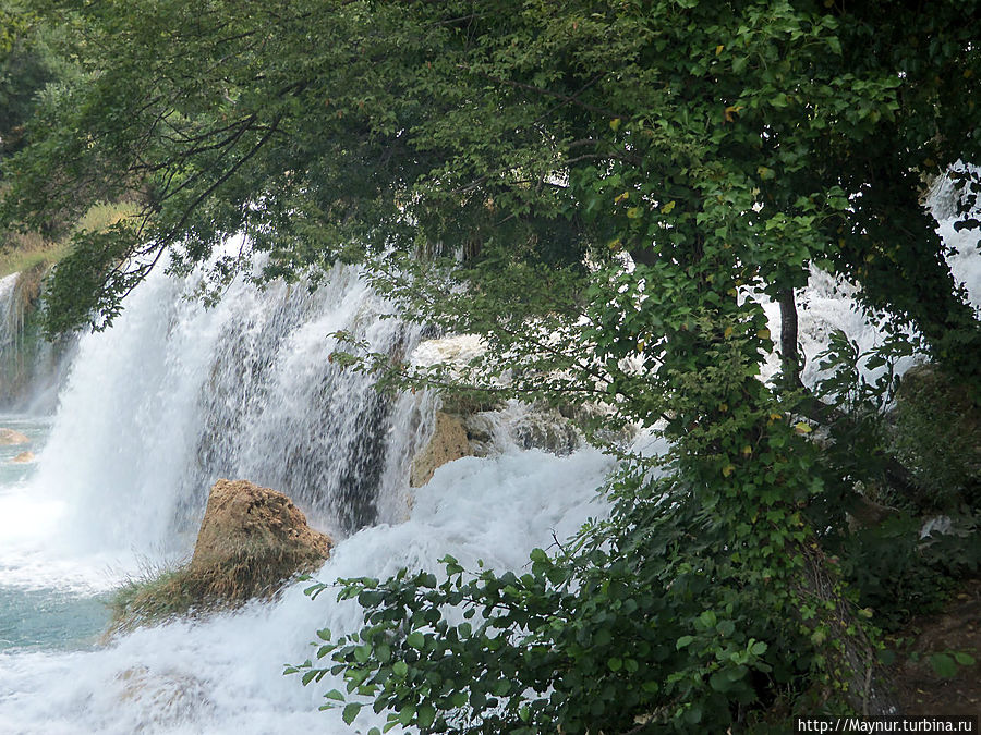 Буйство  воды. Национальный парк Крка, Хорватия