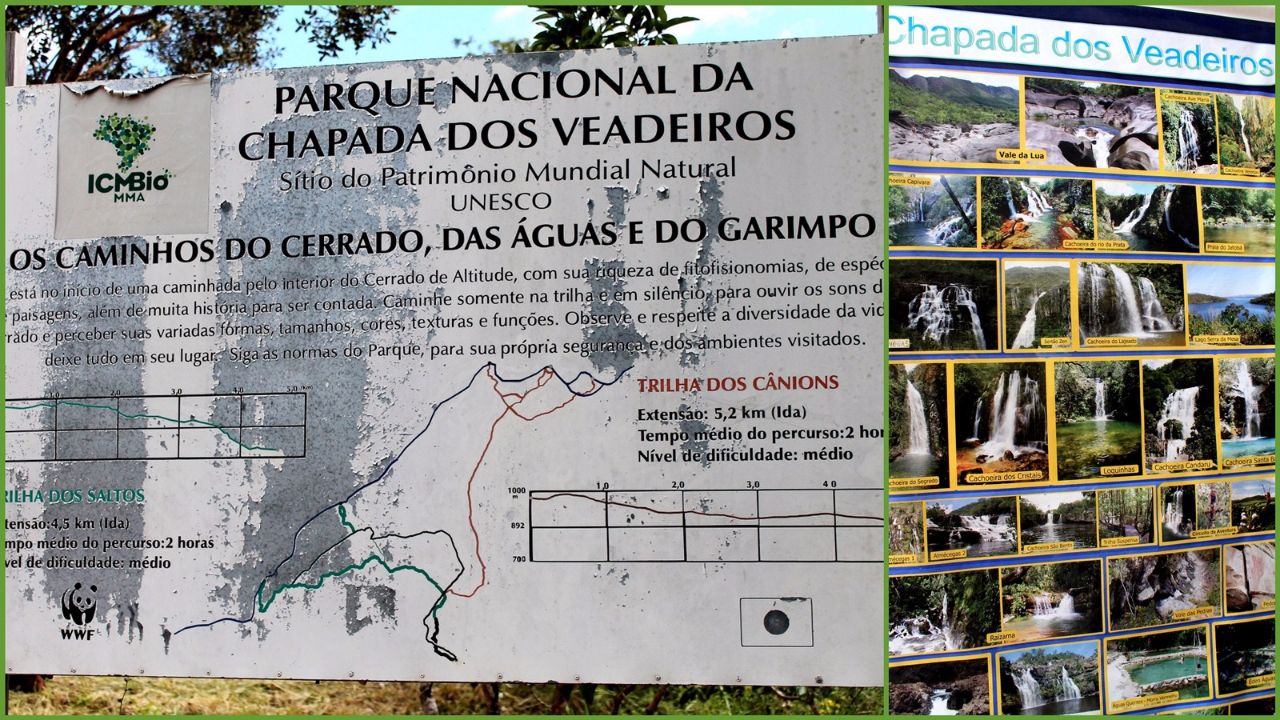 Тропа водопадов Шапада-дус-Веадейрус Национальный Парк, Бразилия