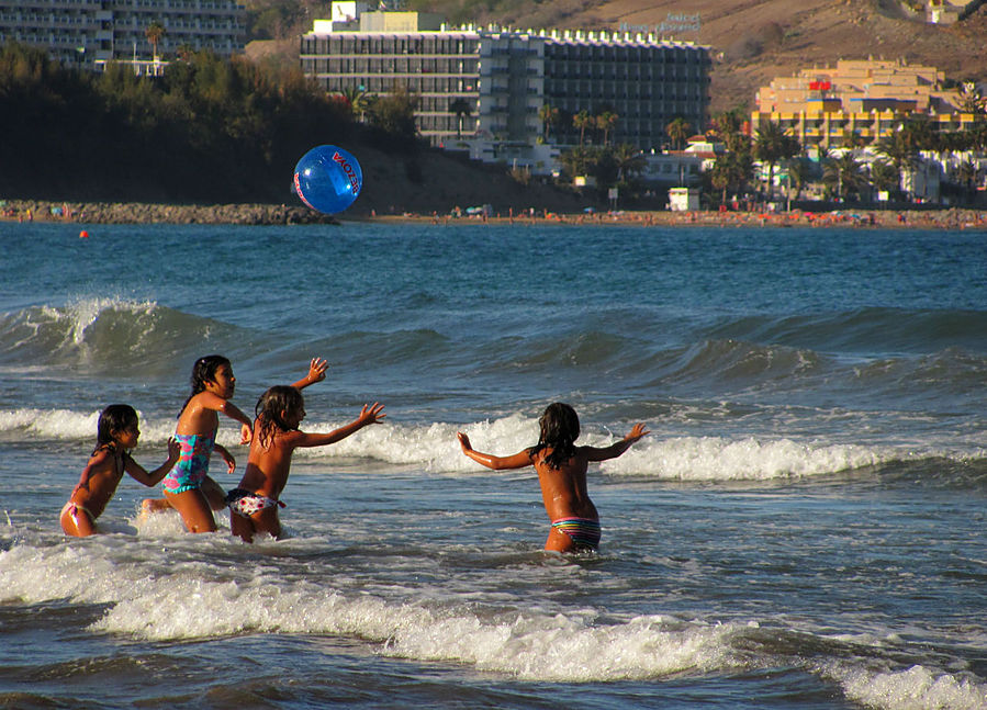 Плайя дель Инглес — раздолье детям