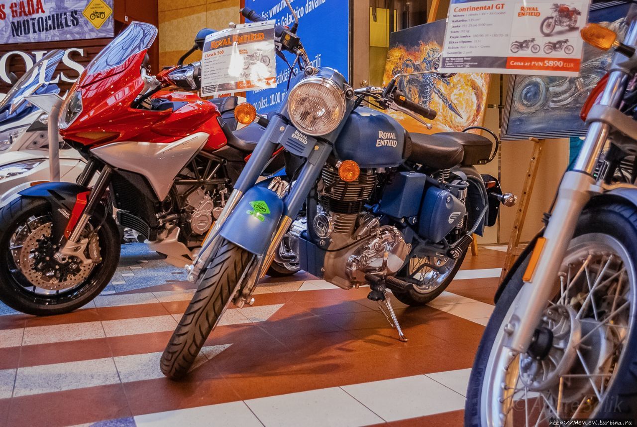 Выставка “Мотоцикл года в Латвии 2017” Рига, Латвия