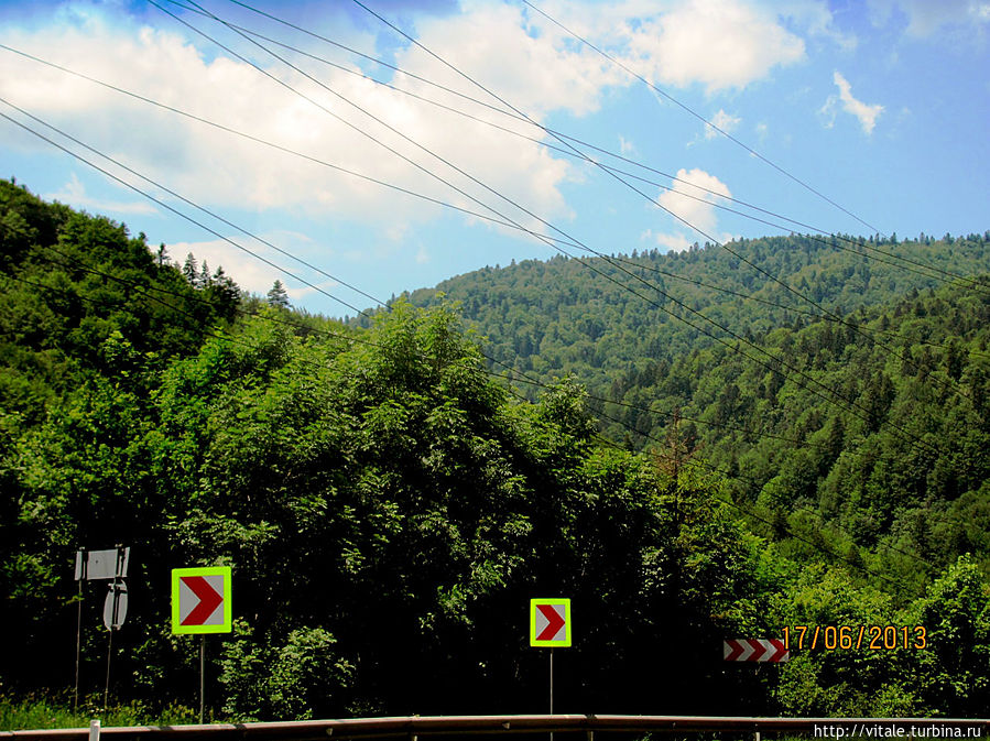Дорожные пейзажи Синая, Румыния
