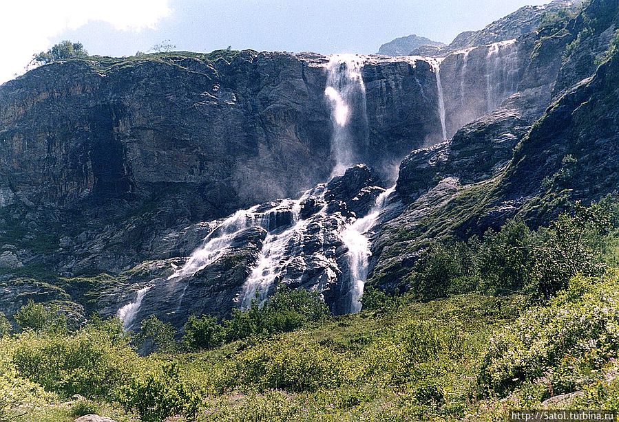 Софийские водопады. Архыз, Россия