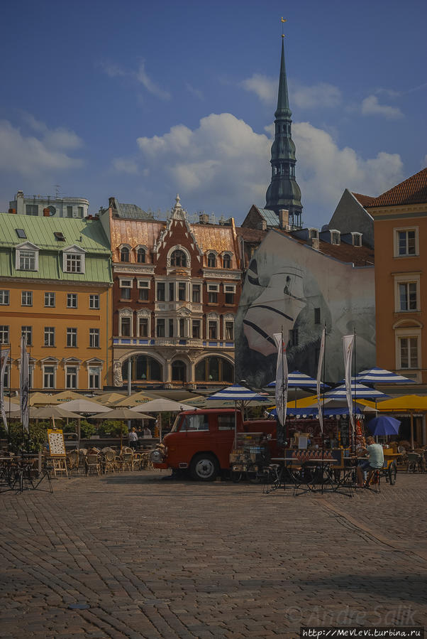 Чем дышит город Рига, Латвия
