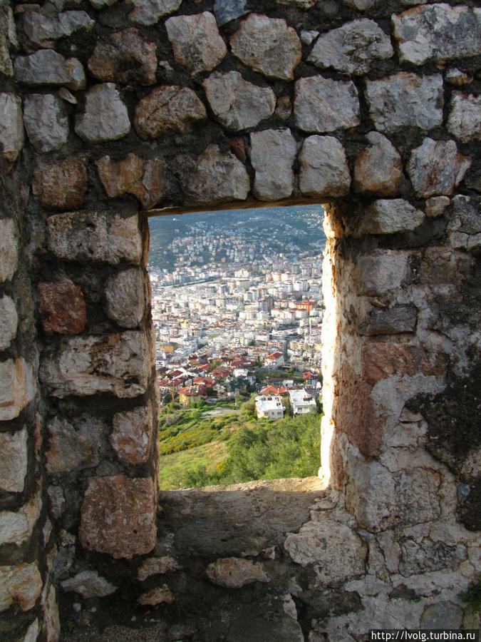 Город, где оставил сердце. Часть 4. Крепость и небо Алания, Турция