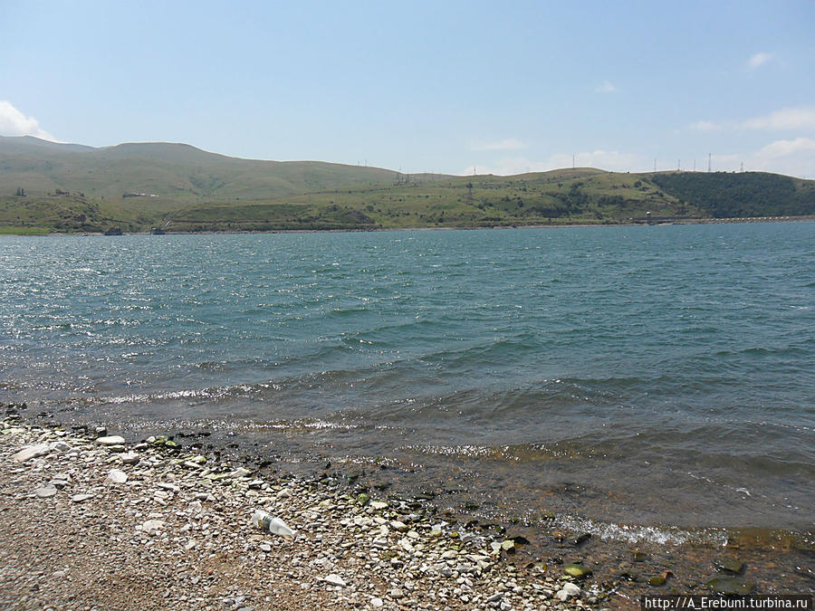 На Кечутском водохранилище Джермук, Армения