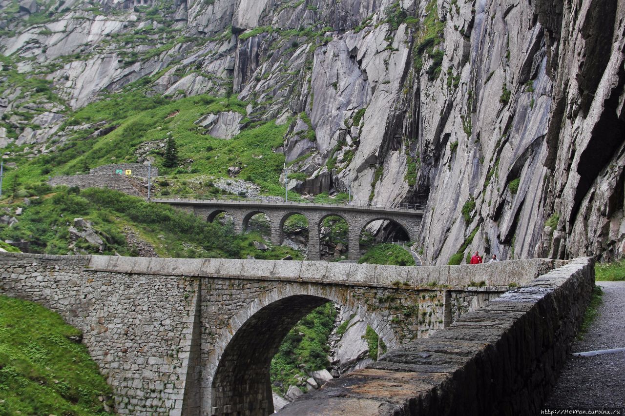 Чёртов мост Андерматт, Швейцария