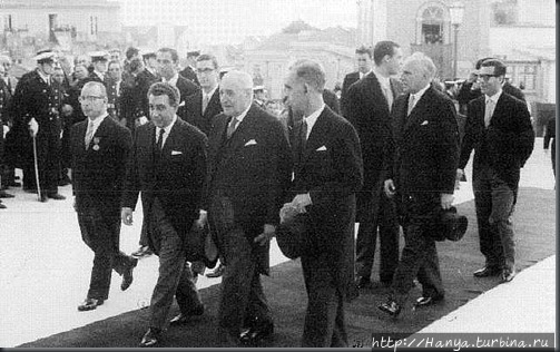 Инаугурация Национального Пантеона. Прибытие Президента Республики — Оливейро Салазара. Из интернета