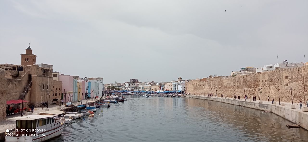 Самый северный город Африки Бизерта, Тунис