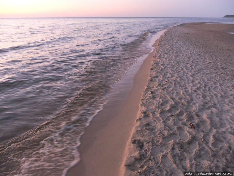 Когда горит вода в Балтийском море Светлогорск, Россия
