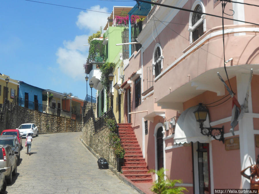 Улочки старого города Доминика