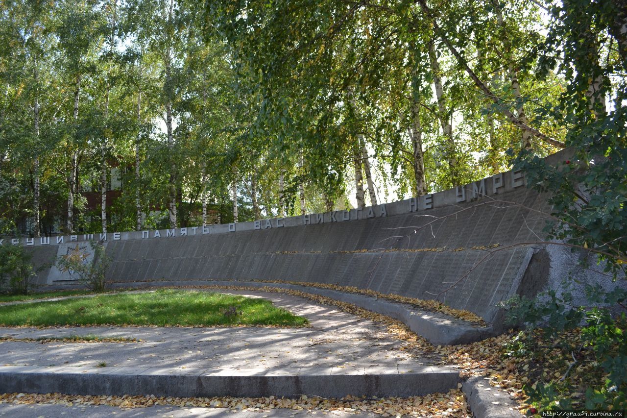 Мемориал в память о земляках, погибших в ВОВ Лысые Горы, Россия