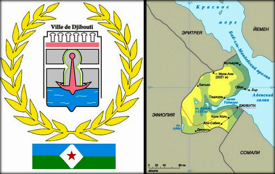 Столица, которую легко запомнить Джибути, Джибути