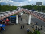 Станция «Выставочный центр» Московской монорельсовой транспортной системы
