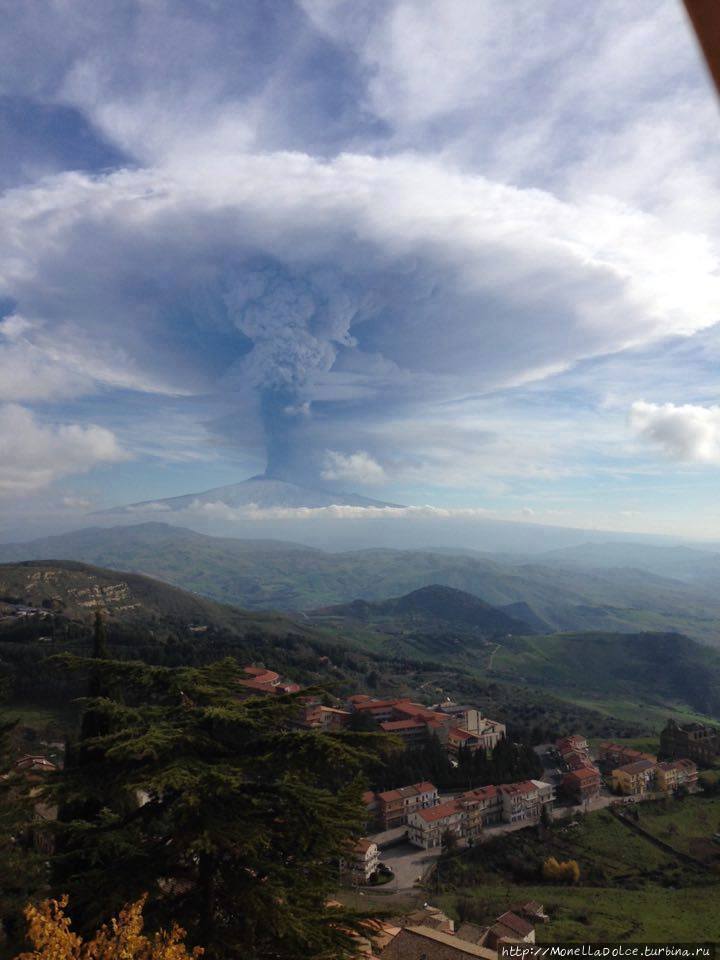 Вулкан Этна — извержение 3, 4 и 5 декабря 2015 Вулкан Этна Национальный Парк (3350м), Италия