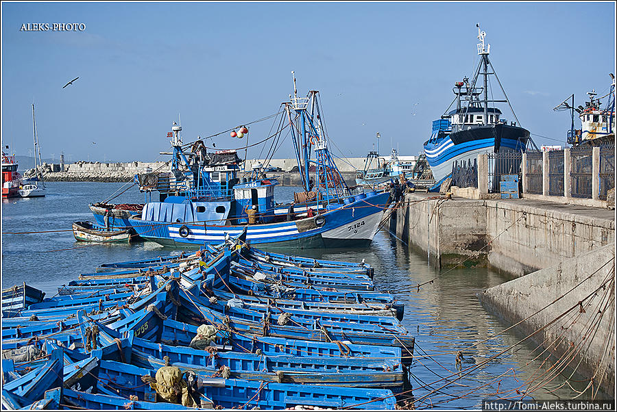 Последний взгляд на порт...
* Эссуэйра, Марокко