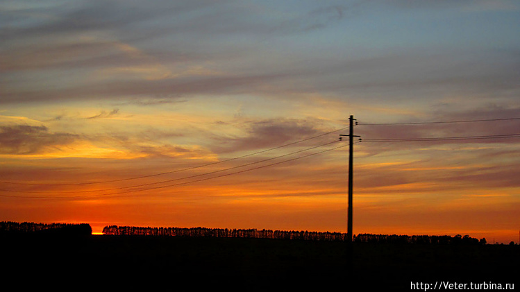 Дело идет к ночи.