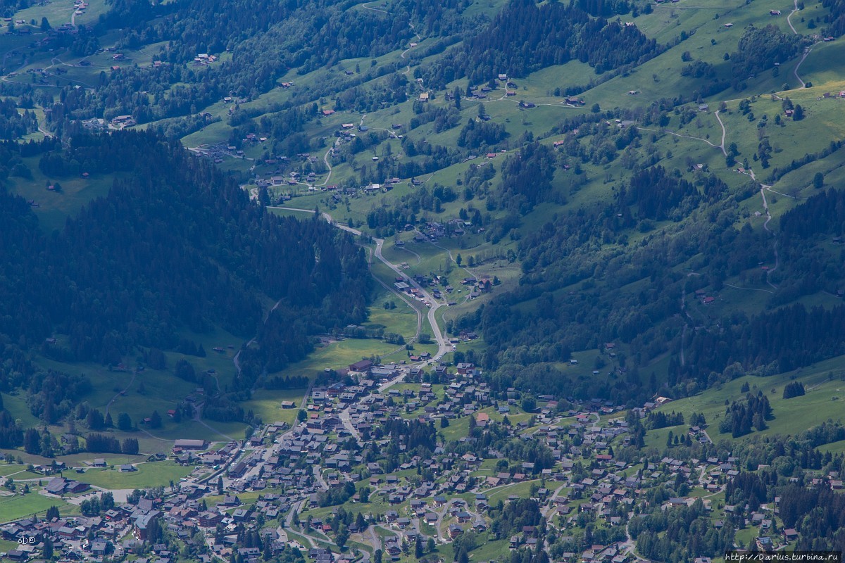 Женева — Се Руж (Peak Walk — Прогулка по пикам) — спуск Женева, Швейцария