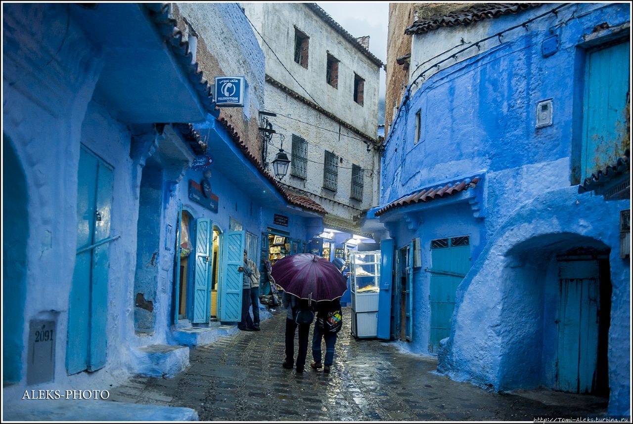 Синяя Сказка Шефшауэна (Тревел-истории художника) Шефшауэн, Марокко