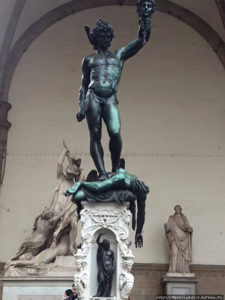 Флоренция: piazza della Signoria, palazzo Vecchio Флоренция, Италия