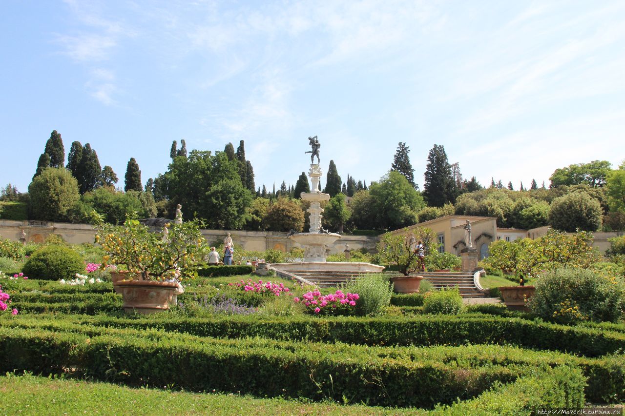 Сад виллы ди Кастелло - революция ландшафтного дизайна