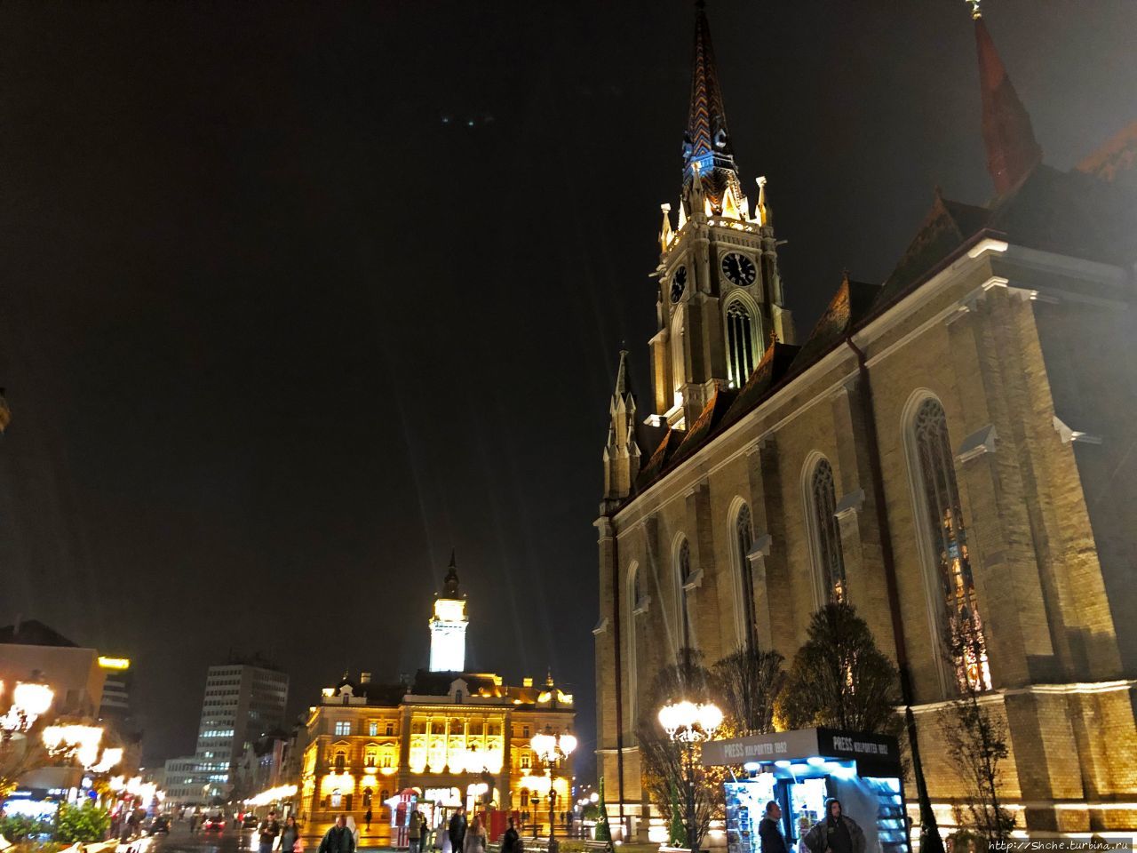 Нови Сад. Собор Девы Марии - главный римо-католический храм