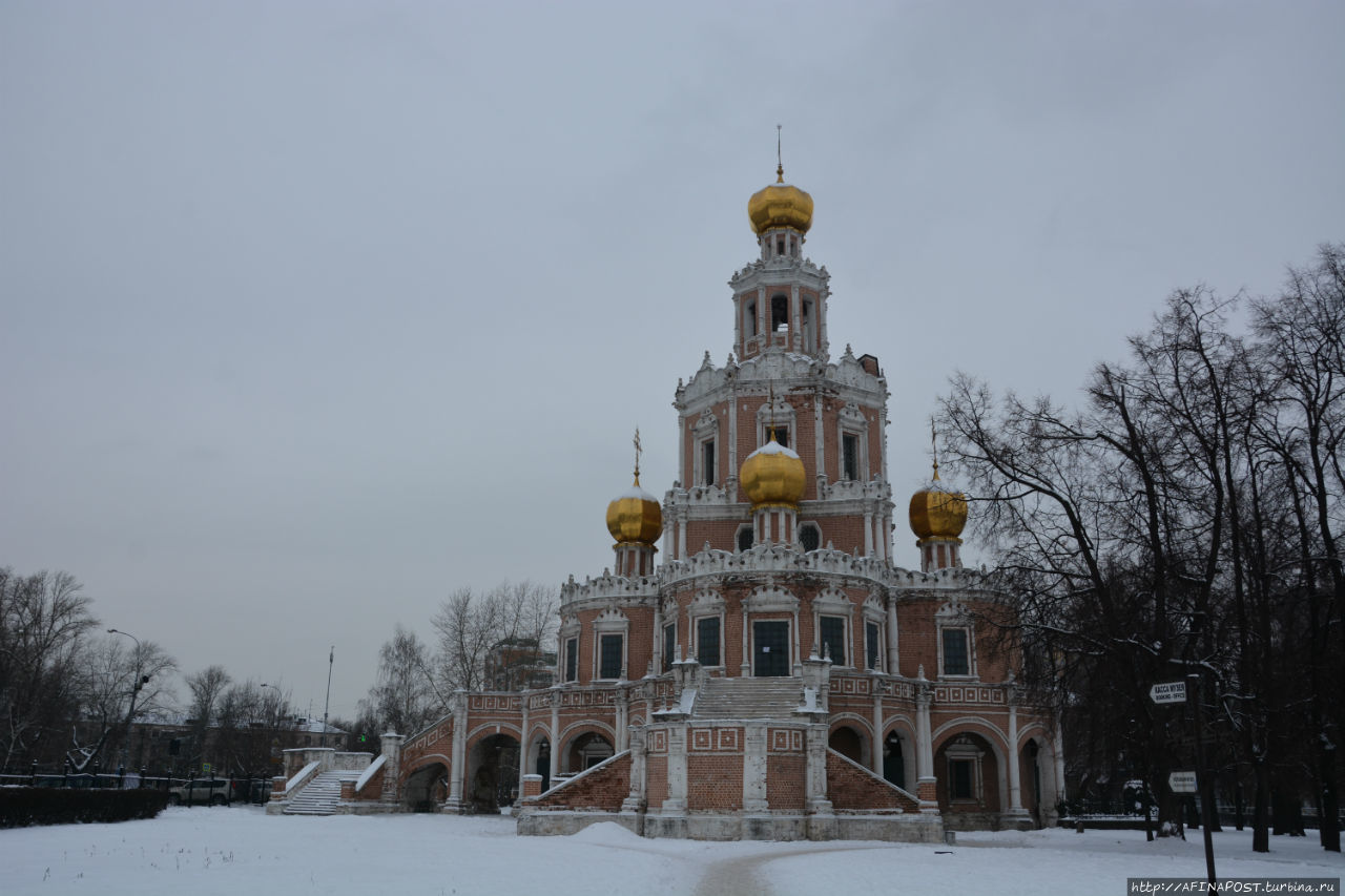 Святая Русь. Храм Покрова Пресвятой Богородицы в Филях Москва, Россия